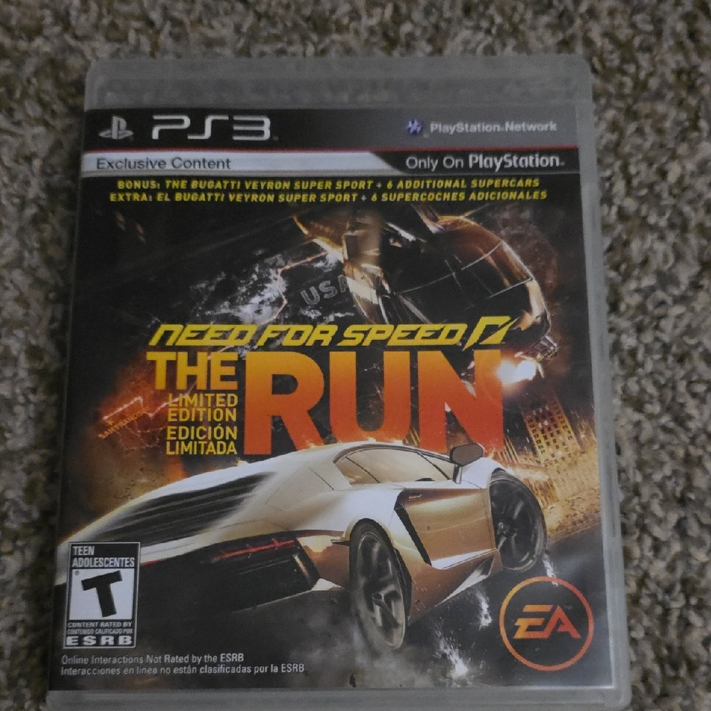 Need for Speed: The Run - PS3 Game